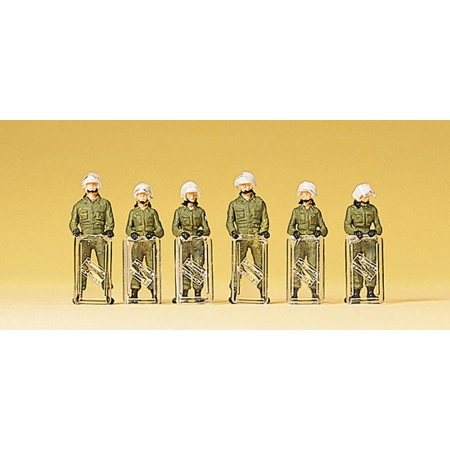 Preiser 10395 - Figurki: Policjanci niemieccy w akcji