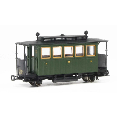 Technomodell 52203 - Wagon pasażerski 2/3 klasy, KSäStEB, Ep.I, zielony
