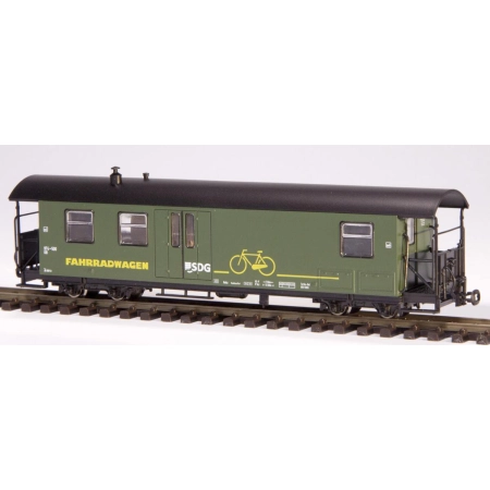 Technomodell 53427 - Wagon do przewozu rowerów, Lößnitzgrundbahn, Ep.V-VI