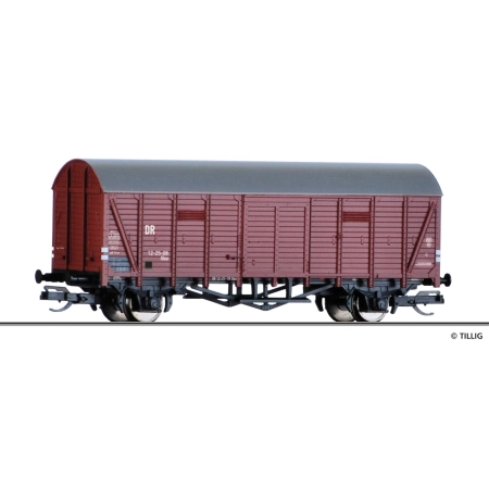 Tillig 14173 - Wagon towarowy kryty Glx, DR, Ep.III