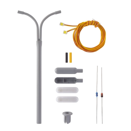 Viessmann 6723 - Podwójny zestaw oświetlenia biczowego