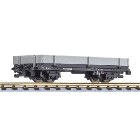 Liliput 245183 - Wagon kolejowy służbowy płaski z burtami, ÖBB, Ep.IV-VI