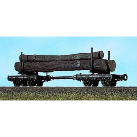 Technomodell 54224 - Wagon towarowy platforma, KSäStEB, Ep.I