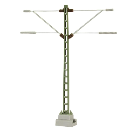 Viessmann 4312 - Słup trakcji elektrycznej, podwójny.