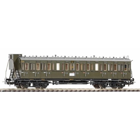 Piko 53333 - Wagon pasażerski C4, 3. klasa, DRG, Ep.II