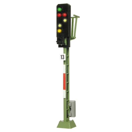 Viessmann 4913 - Semafor wyjazdowy, 6 diod LED, H=61mm