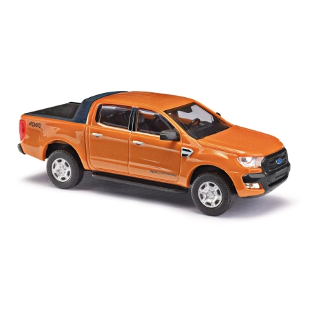 Busch 52804 - Ford Ranger 2 „Metallica” pomarańczowy, Wildtrak, 2016 r.