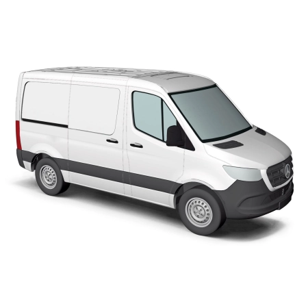 Busch 53400 - Mercedes-Benz Sprinter 18 biały, 2018