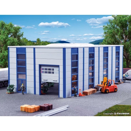 Kibri 39250 - Hala magazynowa lub przemysłowa, nowoczesna