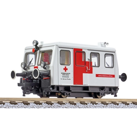 Liliput 133041 - Wagon silnikowy X 501.6113, Austriacki Czerwony Krzyż, Ep.V