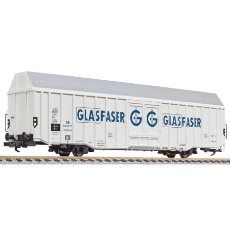 Liliput 235801 - Wagon towarowy Hbbks o dużej pojemności, DB, Ep. III „GLASFASER”