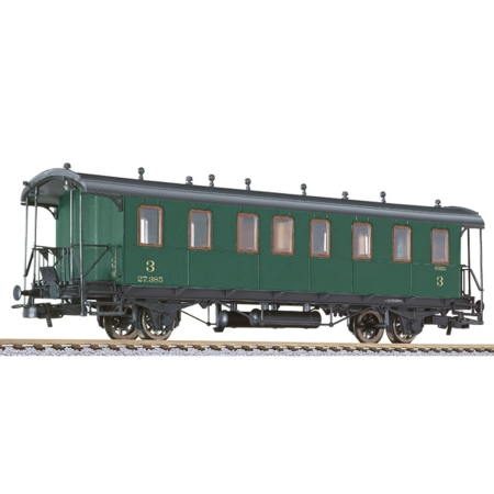 Liliput 334004 - Wagon pasażerski Ci27.385, 3 klasa, SNCB, Ep.II