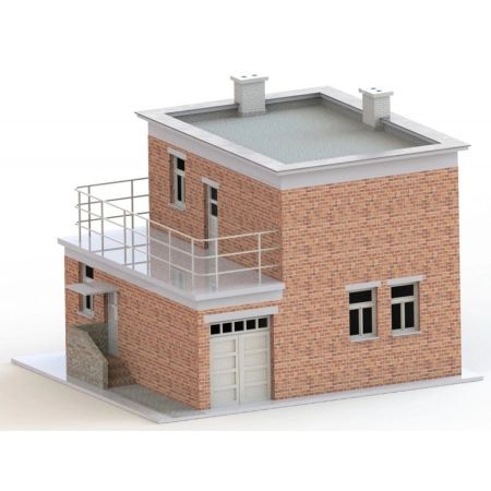 Igra 200118 - Budynek fabryki Bata, 73 x 86 x 61 mm, zestaw