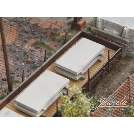 Juweela 28299 - Obciążenie płyt betonowych, 10 sztuk, 1: 87, H0