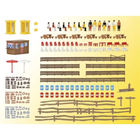 Kibri 37490 - Zestaw modeli z figurkami
