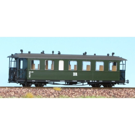Technomodell 52412 - Wagon pasażerski 2. klasy, DR, Ep.IIIb, zielony