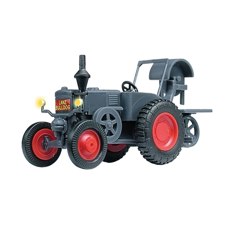 Viessmann 1155 - Traktor Bulldog z piłą do drewna i oświetleniem