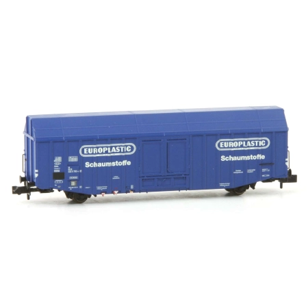 Liliput 265806 - Wagon towarowy kryty Hbks, DB, Ep. IV „EUROPLASTIC”