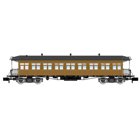 Arnold HN4232 - Wagon pasażerski COSTA, 2 klasa, RENFE / M.Z.A., Ep.II