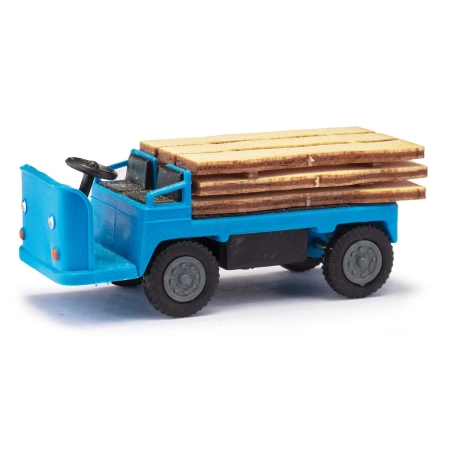 Busch 210010018 - E-cart Balkancar z drewnianym ładunkiem, 1969 r.