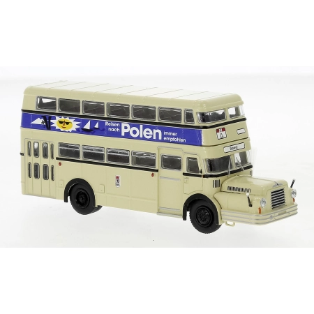 Brekina 61204 - Autobus IFA Do 56, BVG - Podróż do Polski, 1960 r.