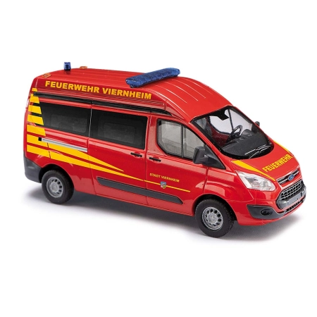 Busch 52510 - Ford Transit Custom, straż pożarna Viernheim, 2012 r.
