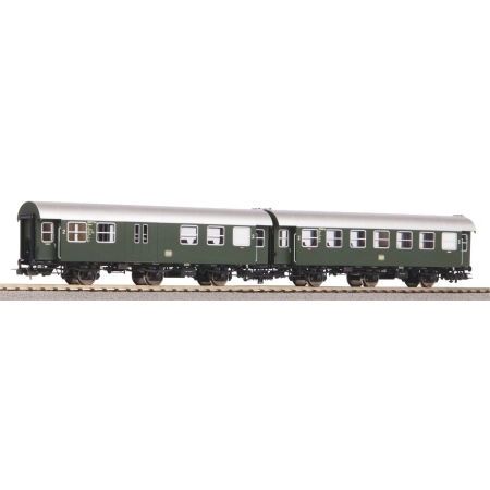 Piko 58242 - Zestaw 2 wagonów osobowych B3yg + BD3yg, DB, Ep.III