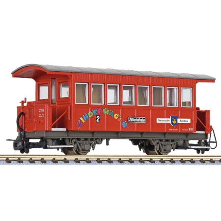 Liliput 344357 - Wagon pasażerski Bi, B 20, Zillertalbahn, Ep.VI „Aschau”