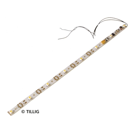 Tillig 08858 - Oświetlenie do wagonu uniwersalne LED ciepły biały