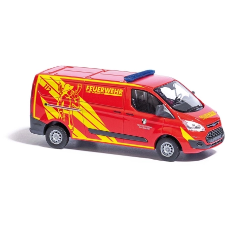 Busch 52413 - Ford Transit Custom, straż pożarna Baiersdorf