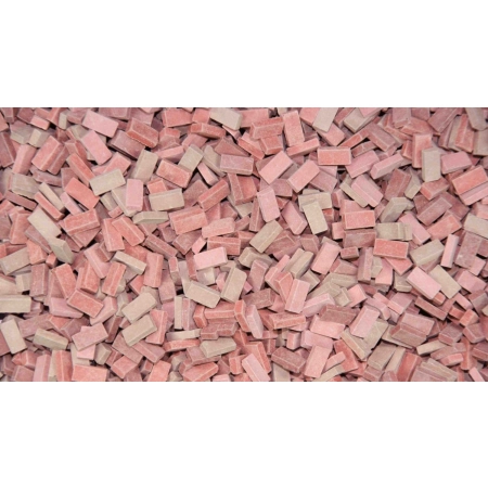 Juweela 28032 - Cegła, normalny format, mieszanka ceglastoczerwona, 6000 sztuk, 1:87, H0