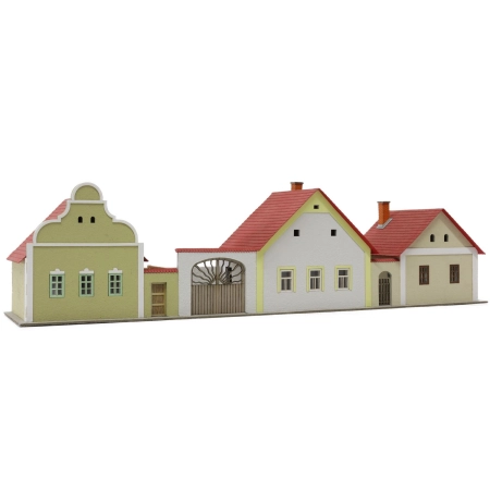 Igra 222003 - 3 reliefowe domy wiejskie, 38 x 198 x 49 mm