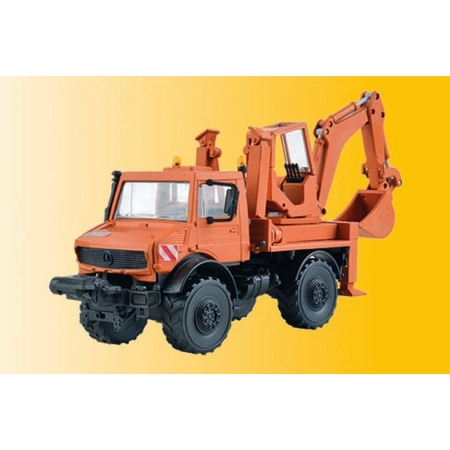 Kibri 18480 - Unimog z koparką