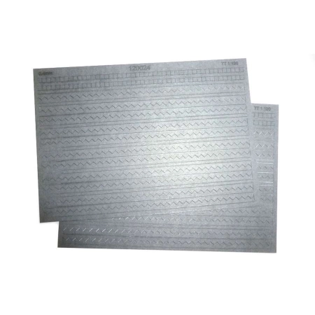Igra 120024-g - Szare pokrycie dachowe Eternit, 94 x 135 x 0,3 mm, 2 sztuki