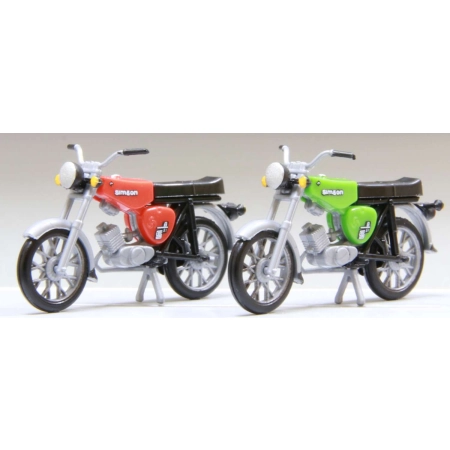 Kres 10151 - Motocykle, 2 sztuki Simson S51.