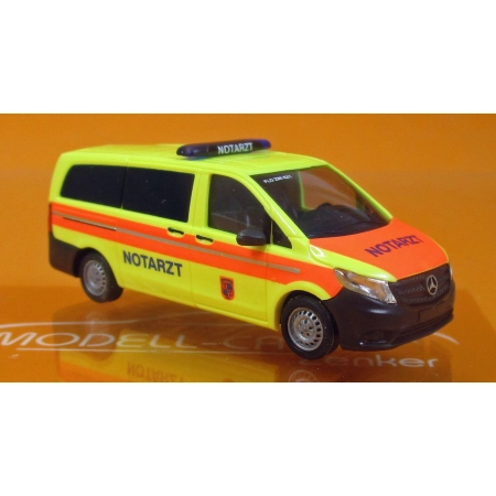 Busch 03-288 - Mercedes Vito NEF straż pożarna Zwickau