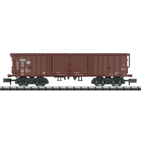 Trix 18092 - Wagon skrzyniowy Taes 892 z rolowanym dachem, DB, Ep.IV