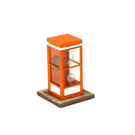 Igra 110004 - Pomarańczowa budka telefoniczna, 15 x 15 x 21 mm
