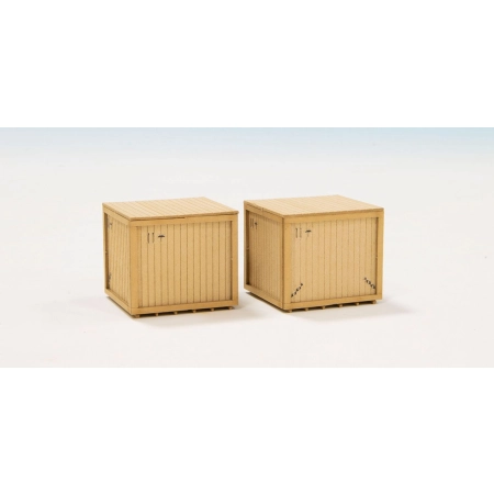 Joswood 40180 - Skrzynia mała z ramą, 2 sztuki