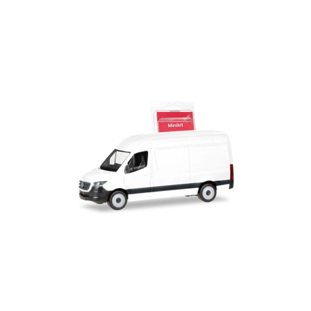 Herpa 013475 - MiniKit: Mercedes-Benz Sprinter `18, biały