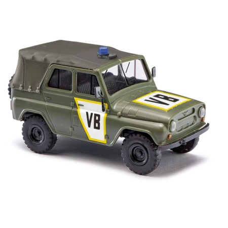 Busch 52115 - UAZ 469 policja czechosłowacka VB, rok produkcji 1972