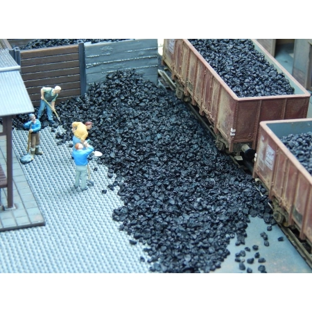 Juweela 28135 - Węgiel gruboziarnisty, 20g, 1:87, H0
