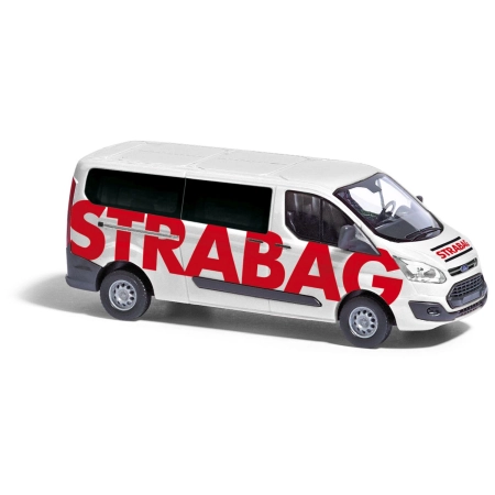 Busch 52428 - Ford Transit Custom Bus Strabag, 2012 r.