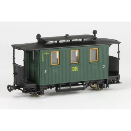 Technomodell 52281 - Wagon pasażerski 3. klasy, DR, Ep.IIIa, zielony