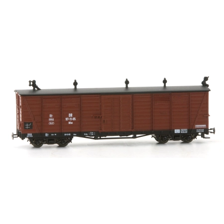 Technomodell 54403 - Wagon towarowy kryty, DR, Ep.III