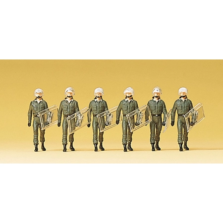 Preiser 10392 - Figurki: Policjanci niemieccy w akcji