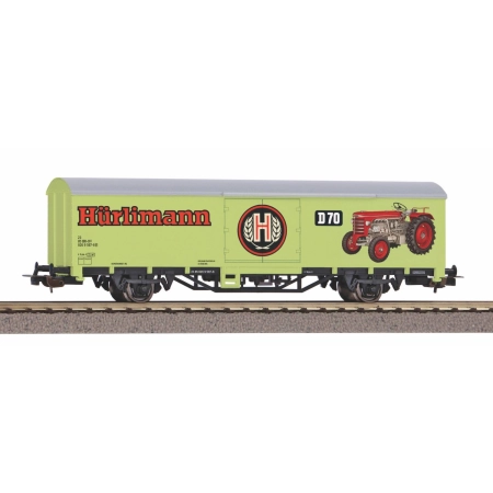 Piko 58799 - Wagon towarowy kryty, SBB, Ep.VI „Hürlimann Traktoren