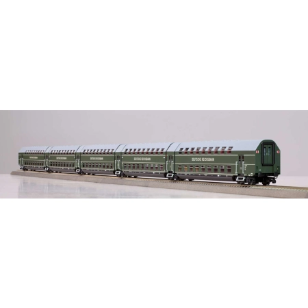 Kres 1958D - Skład wagonów piętrowych DGB12. DR. Ep.III. 5-częściowy. DC Digital