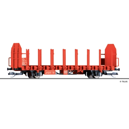 Tillig 14602 - Wagon towarowy platforma Laaps, DBAG, Ep.VI