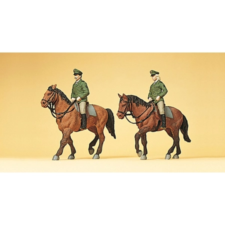 Preiser 10390 - Figurki: Policjanci konni, Niemcy